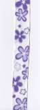 Monofilová stuha květy s drátem šíře 25 mm