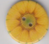 Knoflík dřevěný květ velikost 48" 