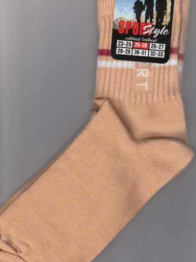 Dámské ponožky velikost 25-26(40-41)