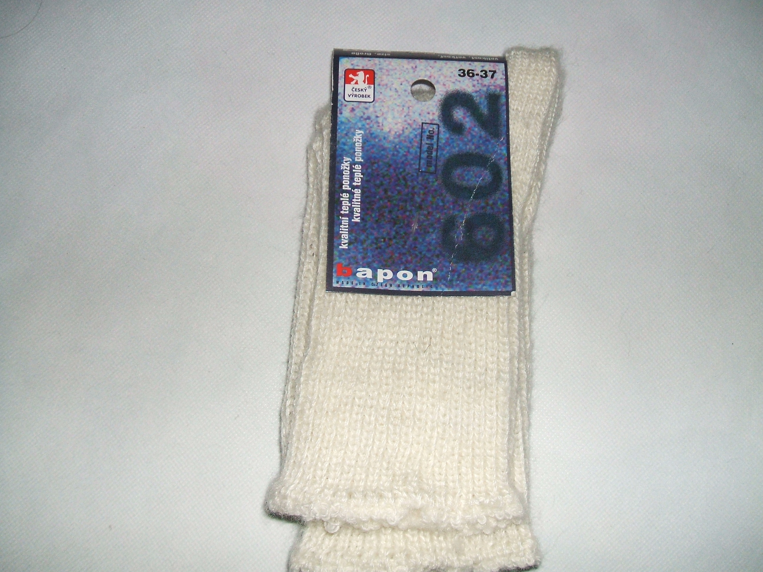 Dámské ponožky vlněné zdravotní vel.23-24(36-37)
