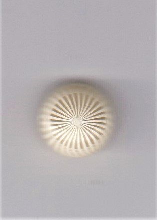 Knoflík perlička lesklá skleněná