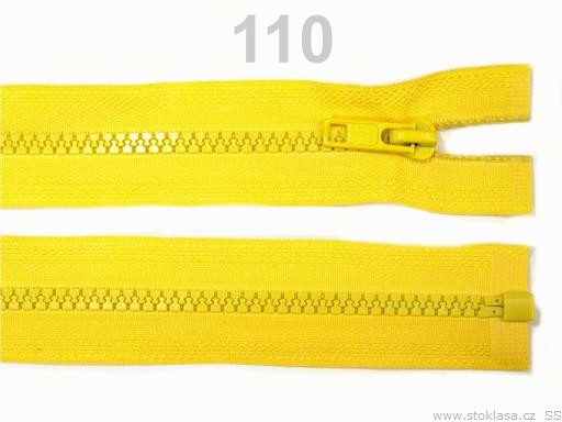 Zipy kostěné dělitelné 75cm