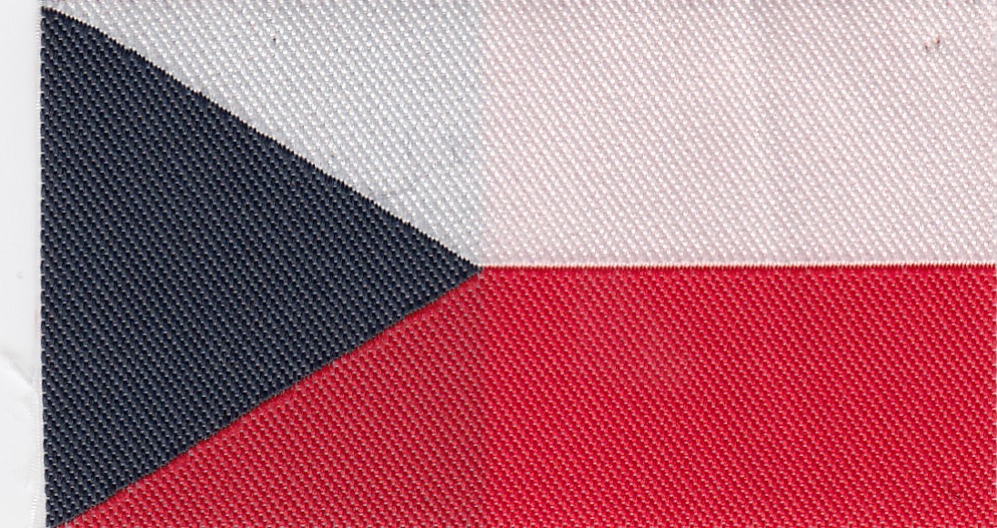 Nášivka česká vlajka