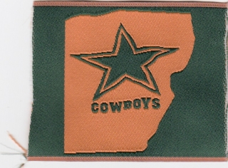 Nášivka cowboys oranžová