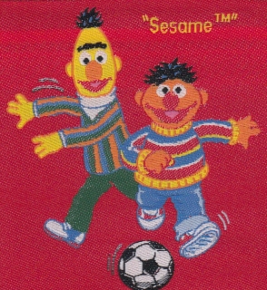 nažehlovačka Sesame červená